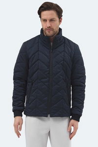 Slazenger - Slazenger BEAST Erkek Lacivert Mont & Kaban