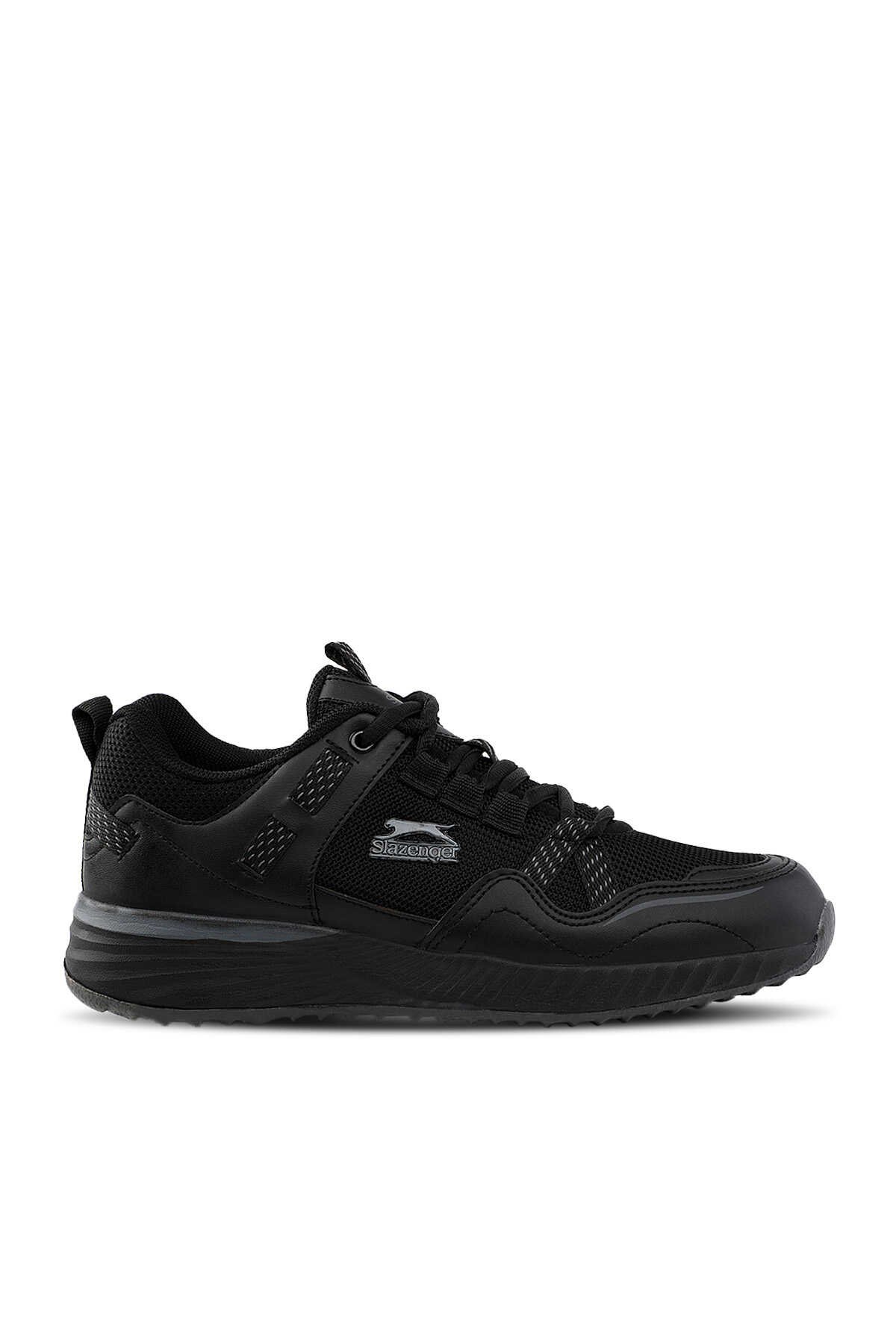 Slazenger - Slazenger BENCH Sneaker Kadın Ayakkabı Siyah / Siyah