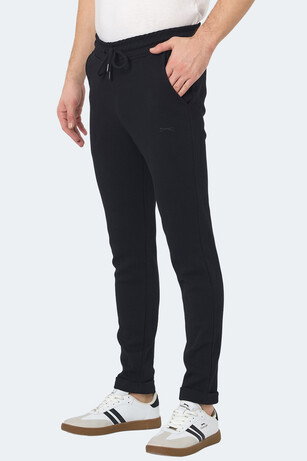 Slazenger BLAZEWAY IN Erkek Cepli Slim Fit Siyah Eşofman Altı 
