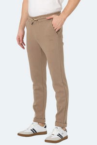 Slazenger - Slazenger BLAZEWAY Erkek Cepli Dar Paça Taş Gri Eşofman Altı Slazenger - Slazenger BLAZEWAY Erkek Cepli Dar Paça Taş Gri Eşofman Altı