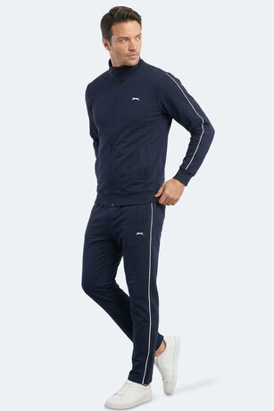Slazenger BLOWBACK Erkek Slim Fit Lacivert Eşofman Takımı 