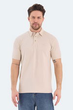 Slazenger - Slazenger BOLT Erkek Bej Tişört