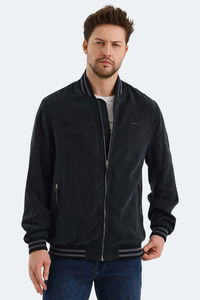 Slazenger - Slazenger BOMBERS Erkek Koyu Gri Mont & Kaban Slazenger - Slazenger BOMBERS Erkek Koyu Gri Mont & Kaban