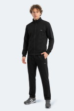 Slazenger - Slazenger BOOST GEAR Erkek Siyah Eşofman Takımı