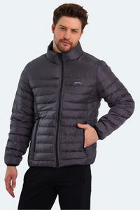 Slazenger - Slazenger BOSS I Erkek Şişme Gri Mont & Kaban Slazenger - Slazenger BOSS I Erkek Şişme Gri Mont & Kaban