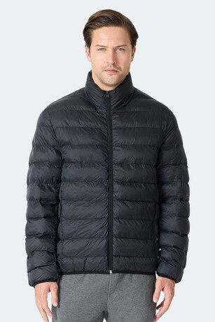 Slazenger BRAUM Erkek Şişme Siyah Mont & Kaban