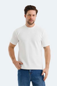 Slazenger - Slazenger BREEZE Erkek Ekru Tişört Slazenger - Slazenger BREEZE Erkek Ekru Tişört