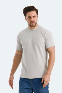 Slazenger - Slazenger BREEZE Erkek Gri Tişört Slazenger - Slazenger BREEZE Erkek Gri Tişört