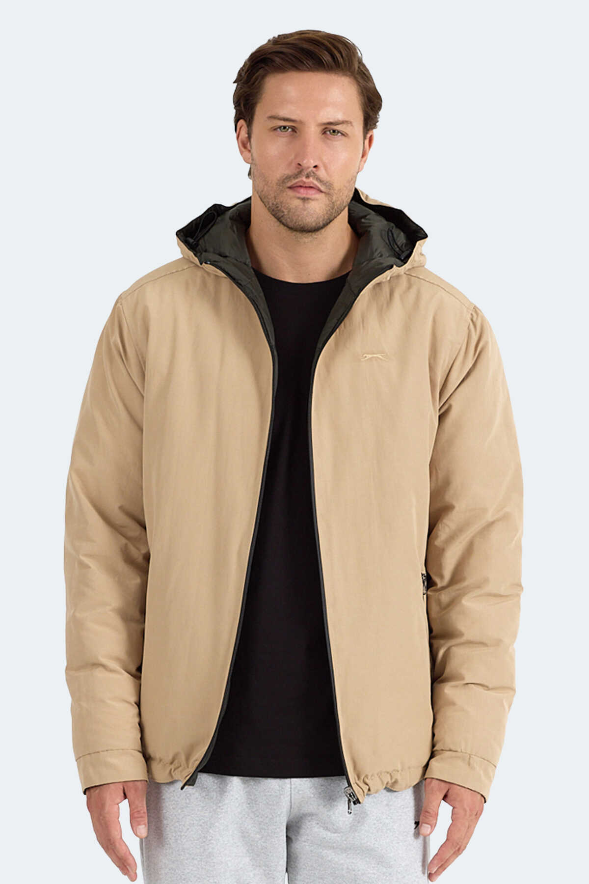 Slazenger - Slazenger BRELIS Erkek Mont & Kaban Bej