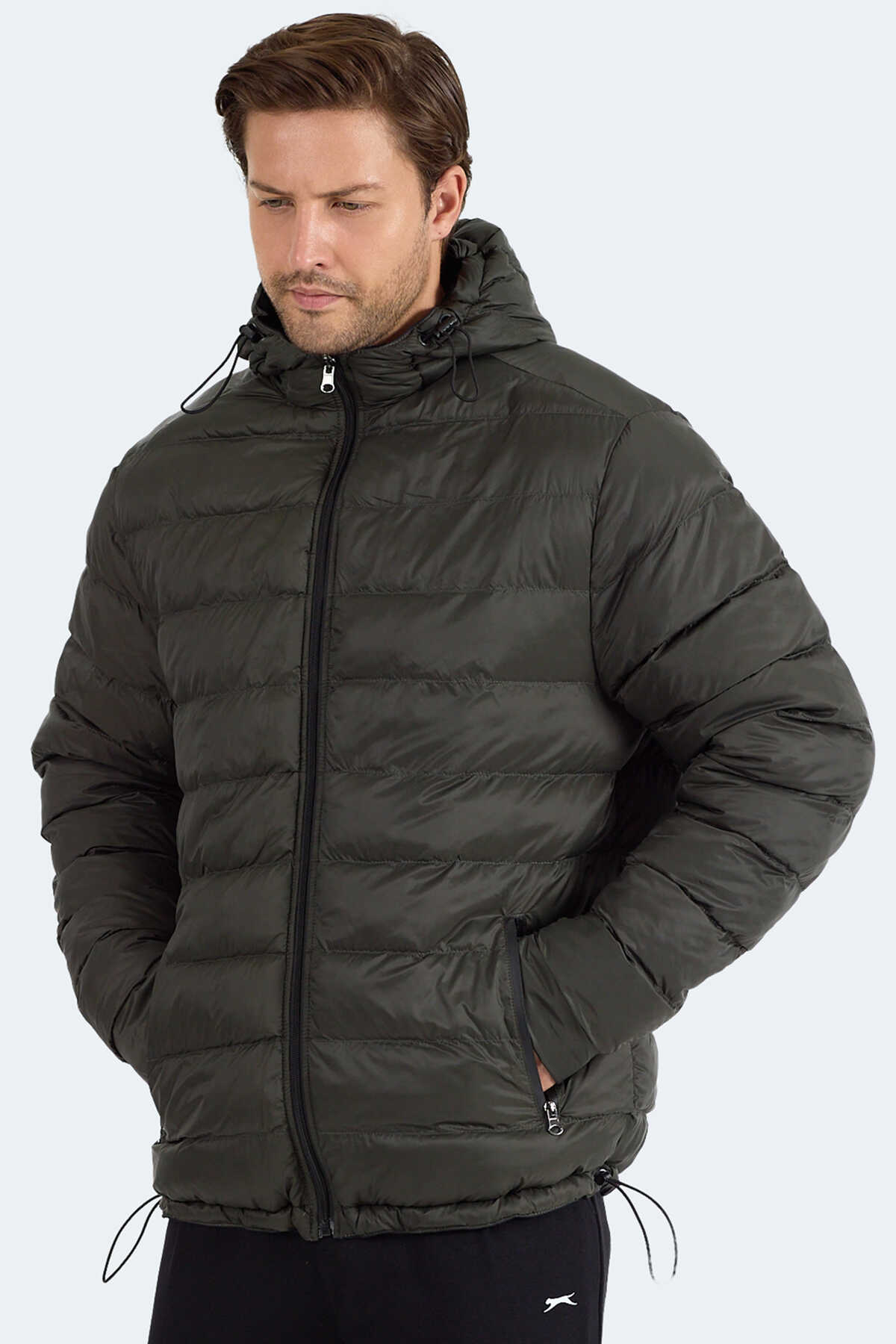 Slazenger BRELIS Erkek Çift Taraflı Lacivert Mont & Kaban - 6