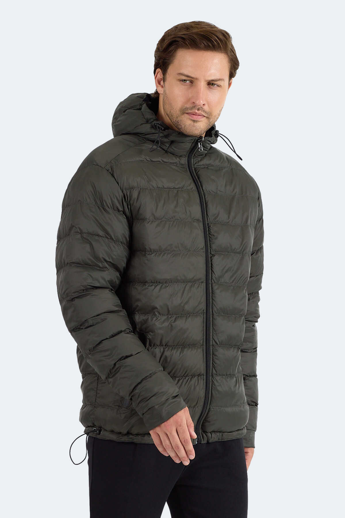 Slazenger BRELIS Erkek Çift Taraflı Lacivert Mont & Kaban - 7