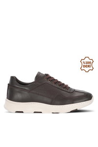 Slazenger - Slazenger BRISTOL Erkek Kahve Günlük Spor Ayakkabısı