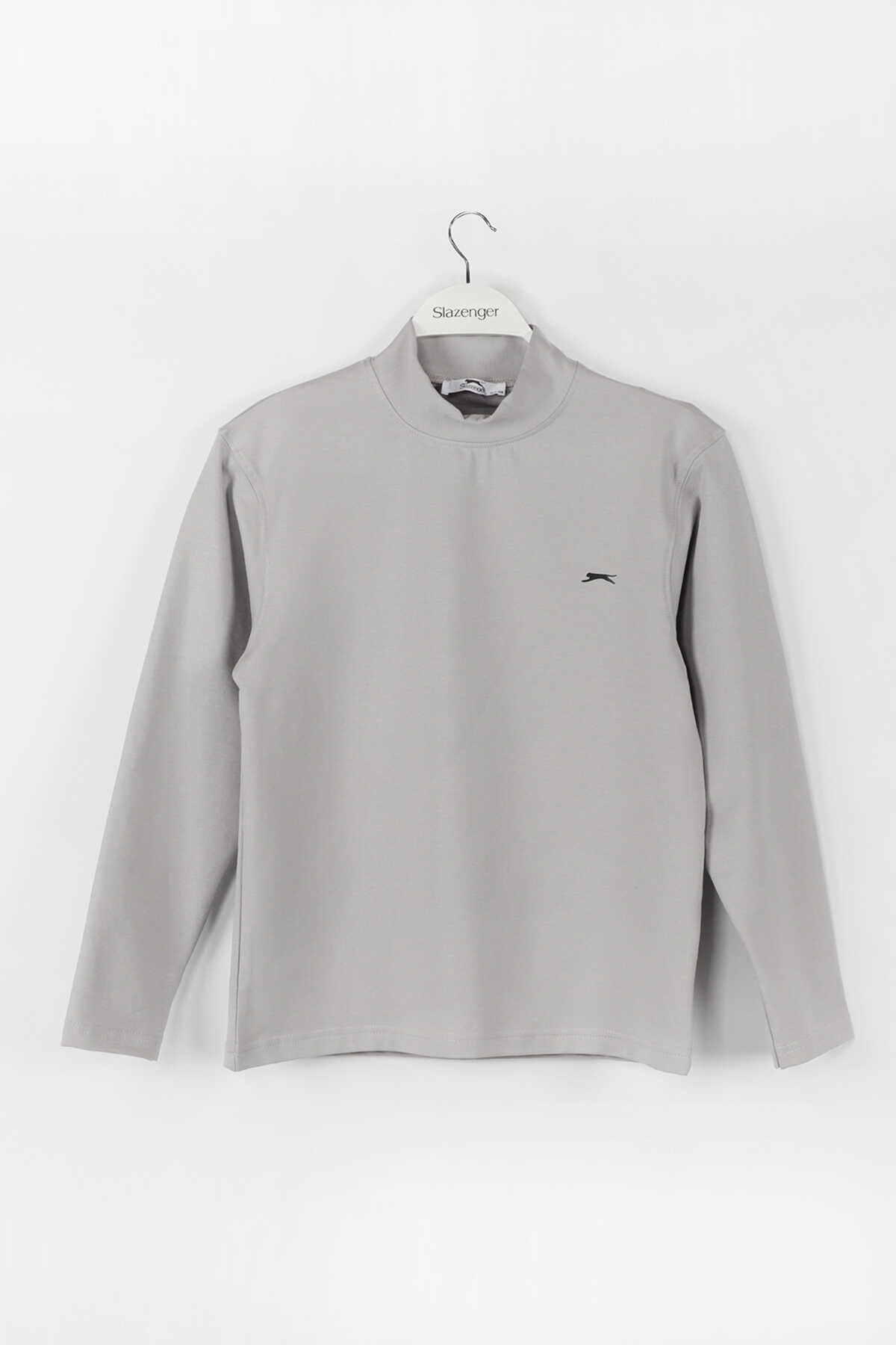 Slazenger - Slazenger BUGGY Unisex Çocuk Sweatshirt Gri