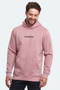 Slazenger - Slazenger BUSTER IN Erkek Kapüşonlu Cepli Pudra Sweatshırt Slazenger - Slazenger BUSTER IN Erkek Kapüşonlu Cepli Pudra Sweatshırt