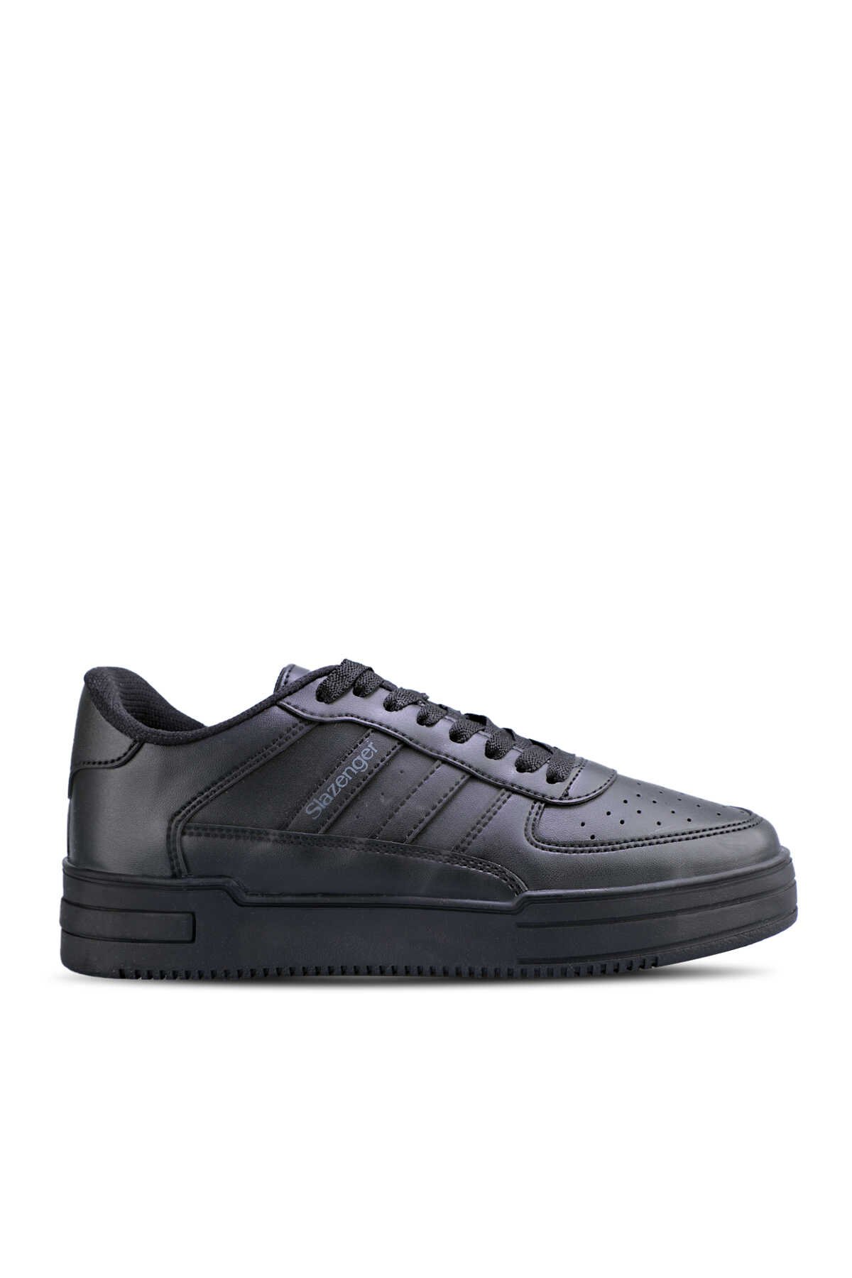 Slazenger - CAMP IN Sneaker Kadın Ayakkabı Siyah / Siyah