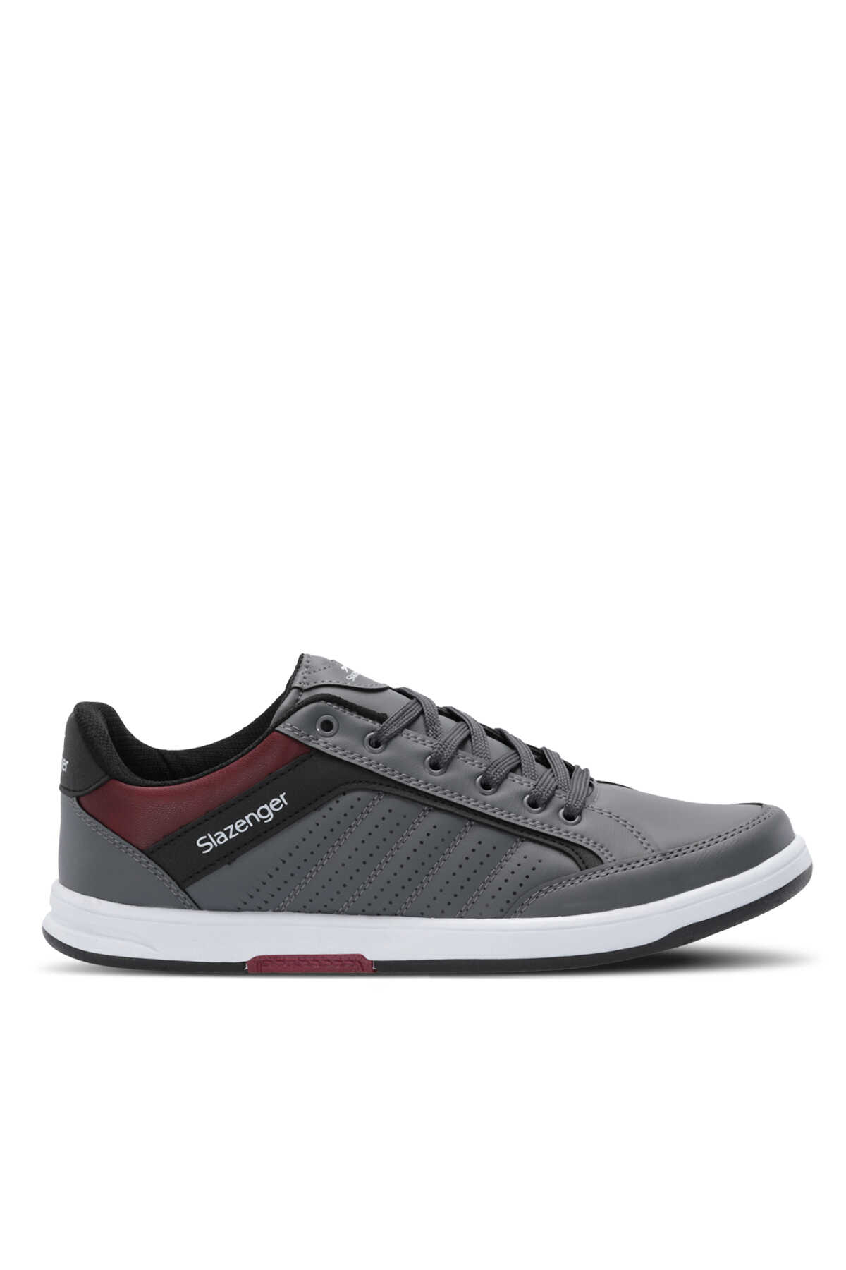 Slazenger - Slazenger CANCER I Erkek Sneaker Ayakkabı Koyu Gri