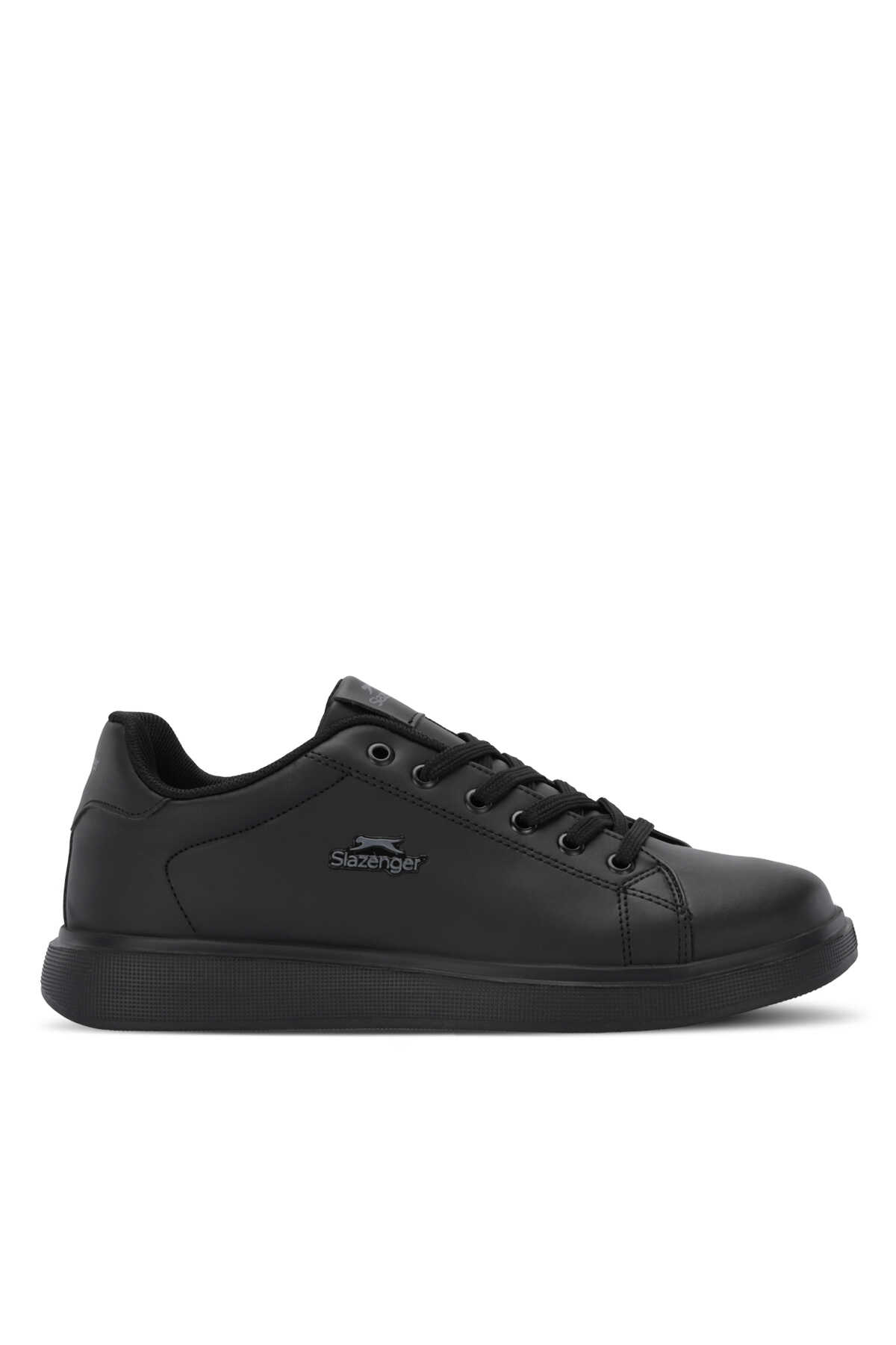 Slazenger - Slazenger CARLEONE Erkek Siyah / Siyah Günlük Spor Ayakkabısı