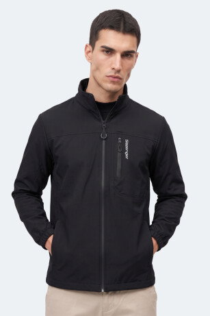 Slazenger CEDO Erkek İçi Polarlı Rüzgar Ve Su itici Siyah Mont & Kaban 