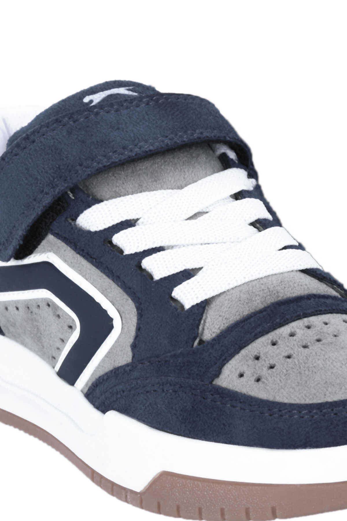 Slazenger CLASH I Unisex Çocuk Lacivert Süet Günlük Spor Ayakkabısı - 4