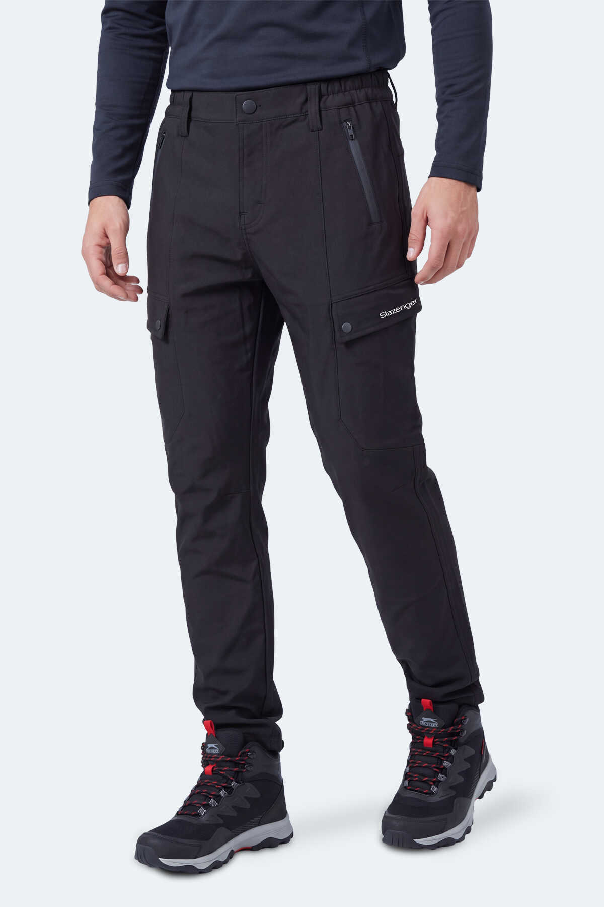 Slazenger - Slazenger CLIMAX I Erkek Siyah Pantolon