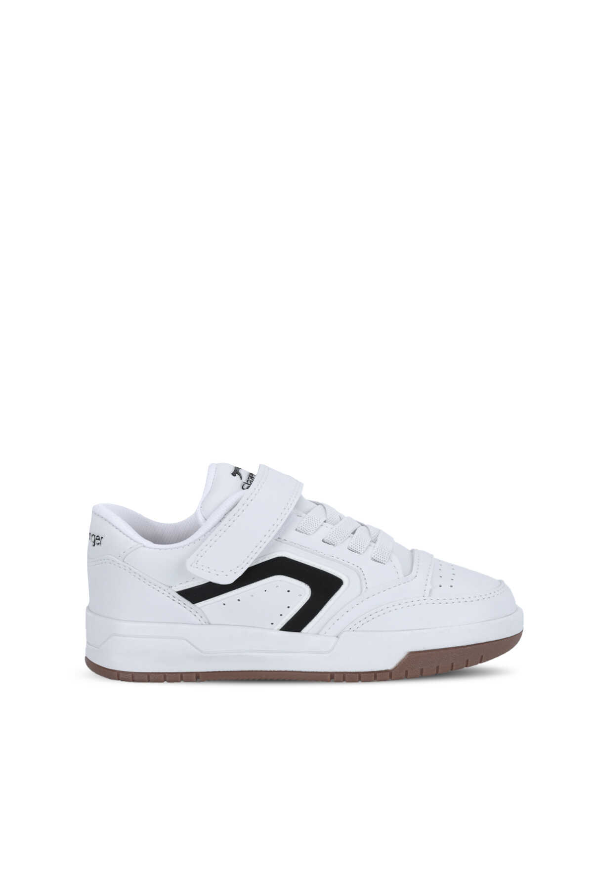 Slazenger COBRA F Unisex Çocuk Beyaz / Siyah Günlük Spor Ayakkabısı (1)