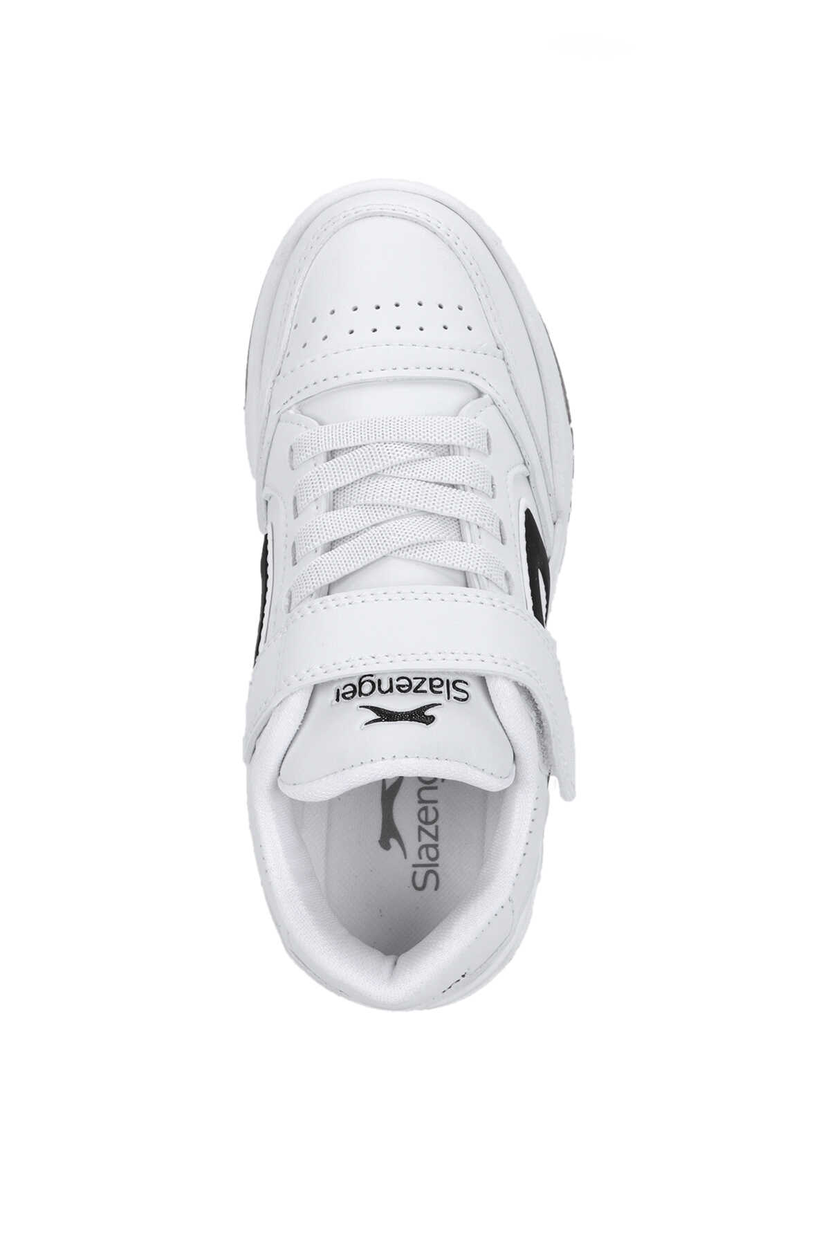 Slazenger COBRA F Unisex Çocuk Beyaz / Siyah Günlük Spor Ayakkabısı - 5