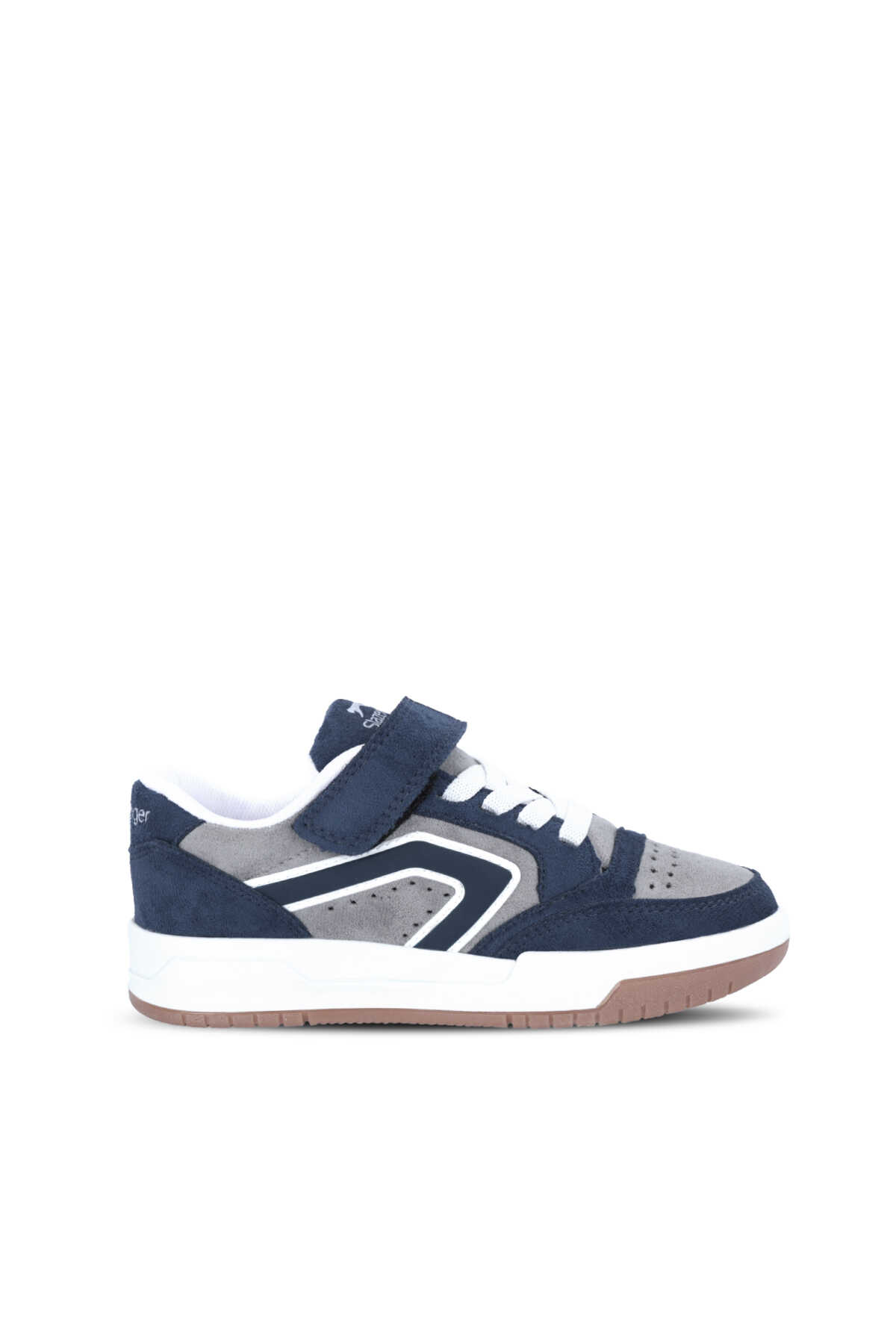 Slazenger COBRA F Unisex Çocuk Lacivert Süet Günlük Spor Ayakkabısı (1)