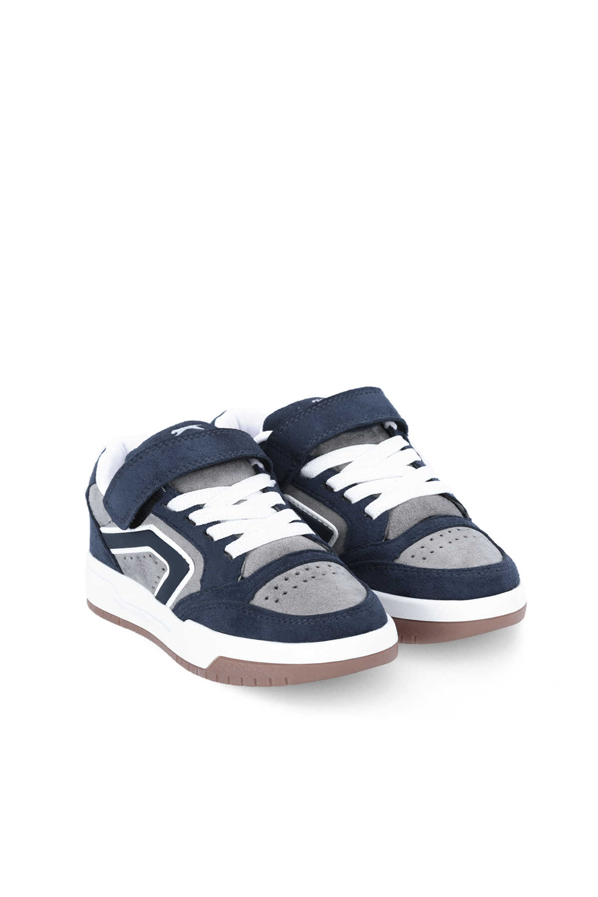 Slazenger COBRA F Unisex Çocuk Lacivert Süet Günlük Spor Ayakkabısı - 2