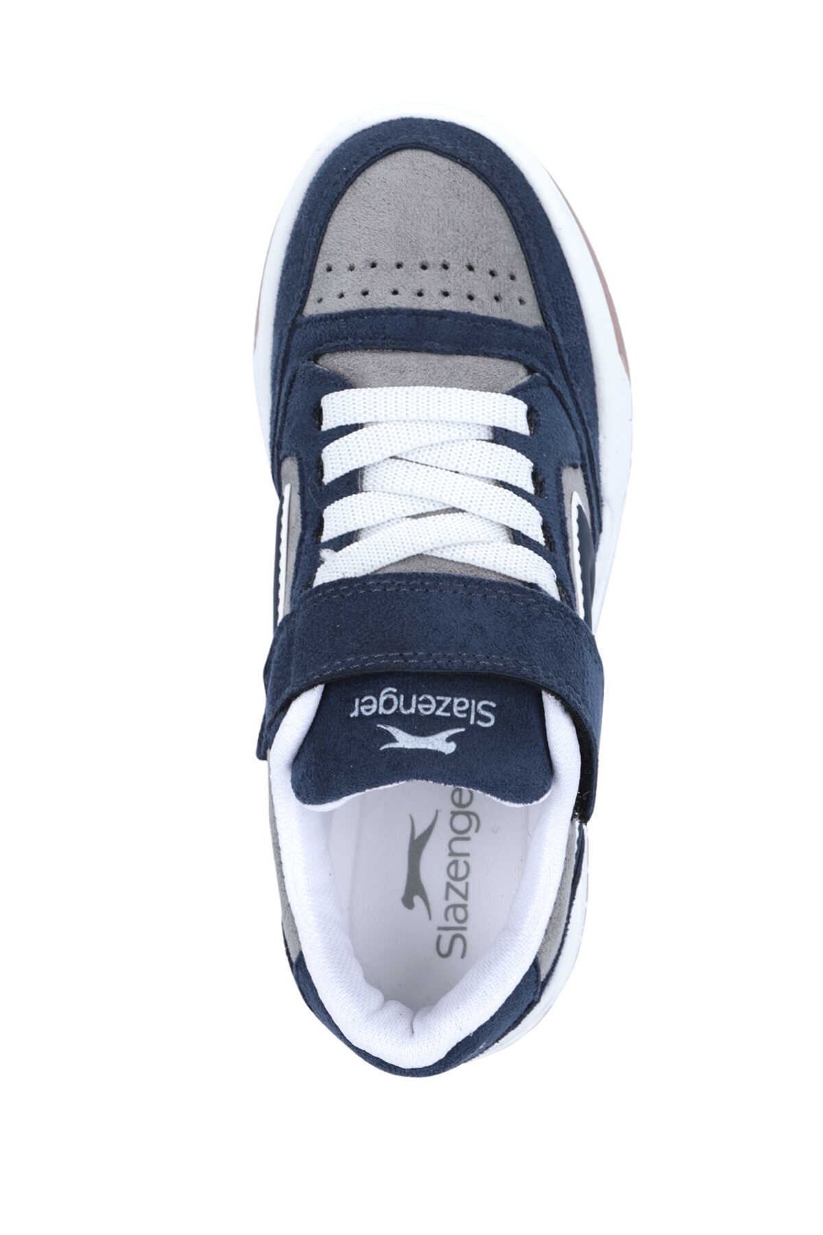 Slazenger COBRA F Unisex Çocuk Lacivert Süet Günlük Spor Ayakkabısı - 5