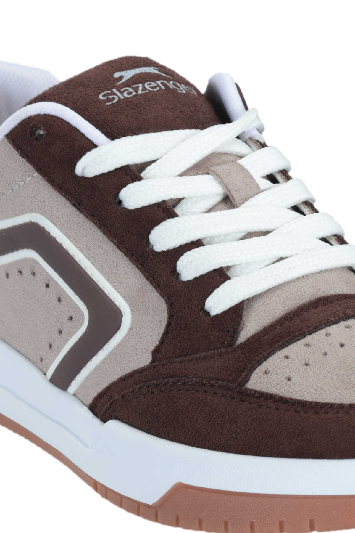 Slazenger COBRA G Kadın Kahve Süet Günlük Spor Ayakkabısı - 4