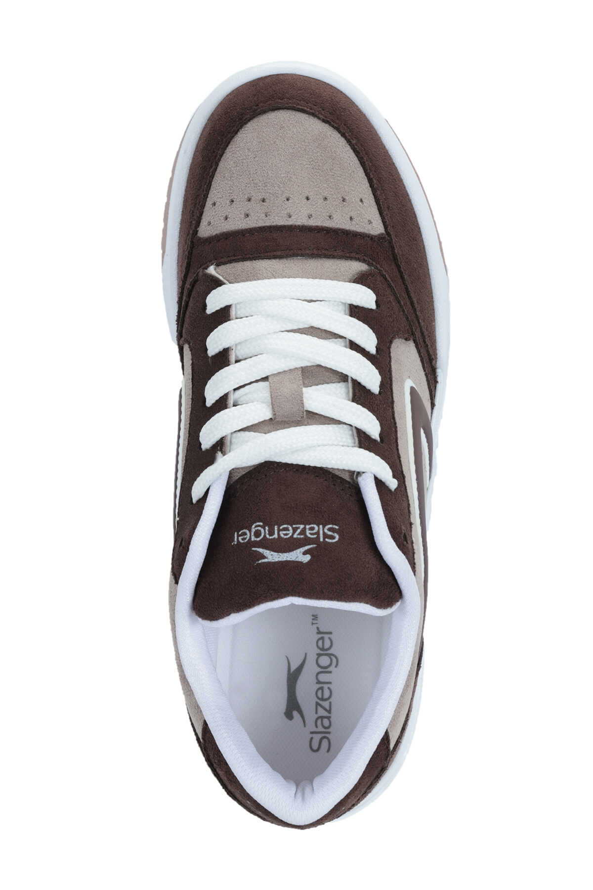 Slazenger COBRA G Kadın Kahve Süet Günlük Spor Ayakkabısı - 5
