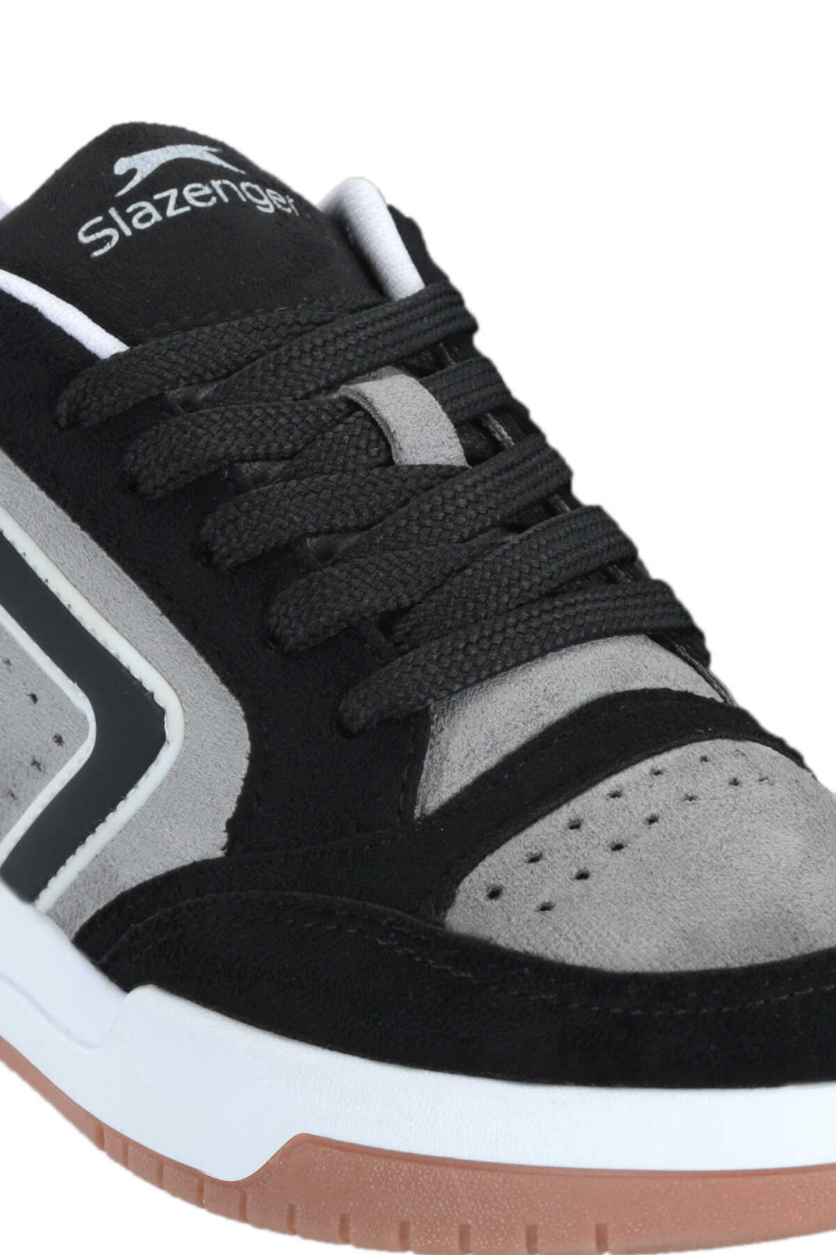 Slazenger COBRA G Kadın Siyah Süet Günlük Spor Ayakkabısı - 4