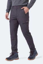 Slazenger - Slazenger COREVA Erkek İçi Polarlı Softshell Antrasit Pantolon