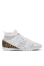 Slazenger - Slazenger CORNER Erkek Halı Saha Beyaz / Mavi Futbol Ayakkabısı Slazenger - Slazenger CORNER Erkek Halı Saha Beyaz / Mavi Futbol Ayakkabısı