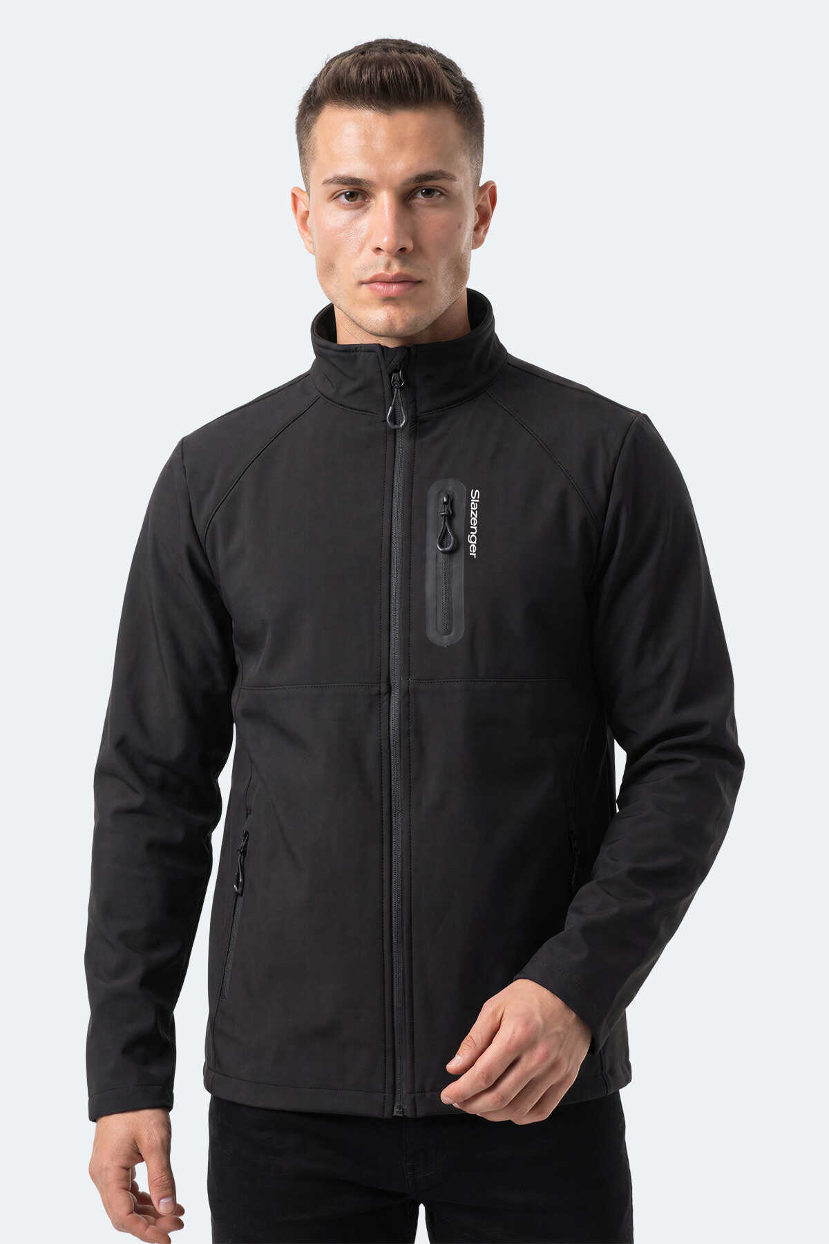 Slazenger - Slazenger COVEX Erkek Siyah Mont & Kaban