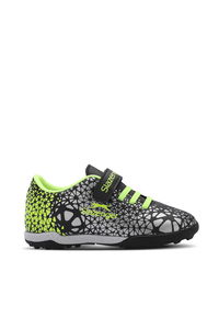 Slazenger - Slazenger CRYSTAL Unisex Çocuk Halı Saha Siyah / Yeşil Futbol Ayakkabısı Slazenger - Slazenger CRYSTAL Unisex Çocuk Halı Saha Siyah / Yeşil Futbol Ayakkabısı