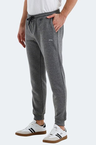 Slazenger CUPA I Erkek Cepli Koyu Gri Eşofman Altı