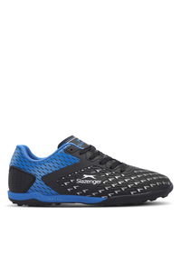 Slazenger - Slazenger CYCLE I Erkek Halı Saha Siyah / Mavi Futbol Ayakkabısı Slazenger - Slazenger CYCLE I Erkek Halı Saha Siyah / Mavi Futbol Ayakkabısı