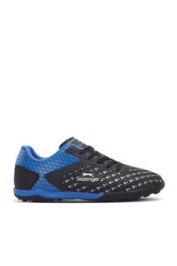 Slazenger - Slazenger CYCLE I HS Unisex Çocuk Halı Saha Siyah / Mavi Futbol Ayakkabısı Slazenger - Slazenger CYCLE I HS Unisex Çocuk Halı Saha Siyah / Mavi Futbol Ayakkabısı