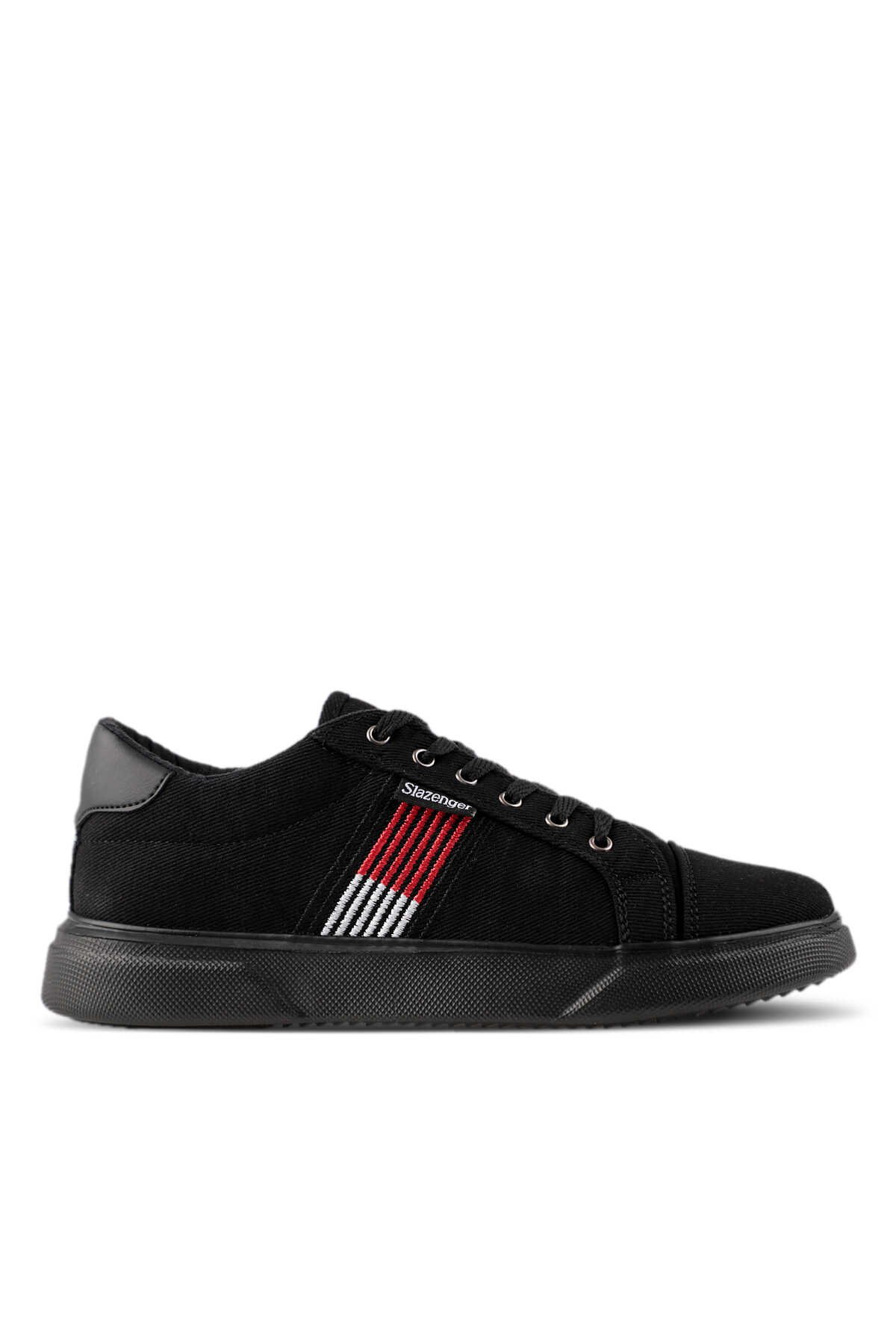 Slazenger - Slazenger DALY Sneaker Erkek Ayakkabı Siyah