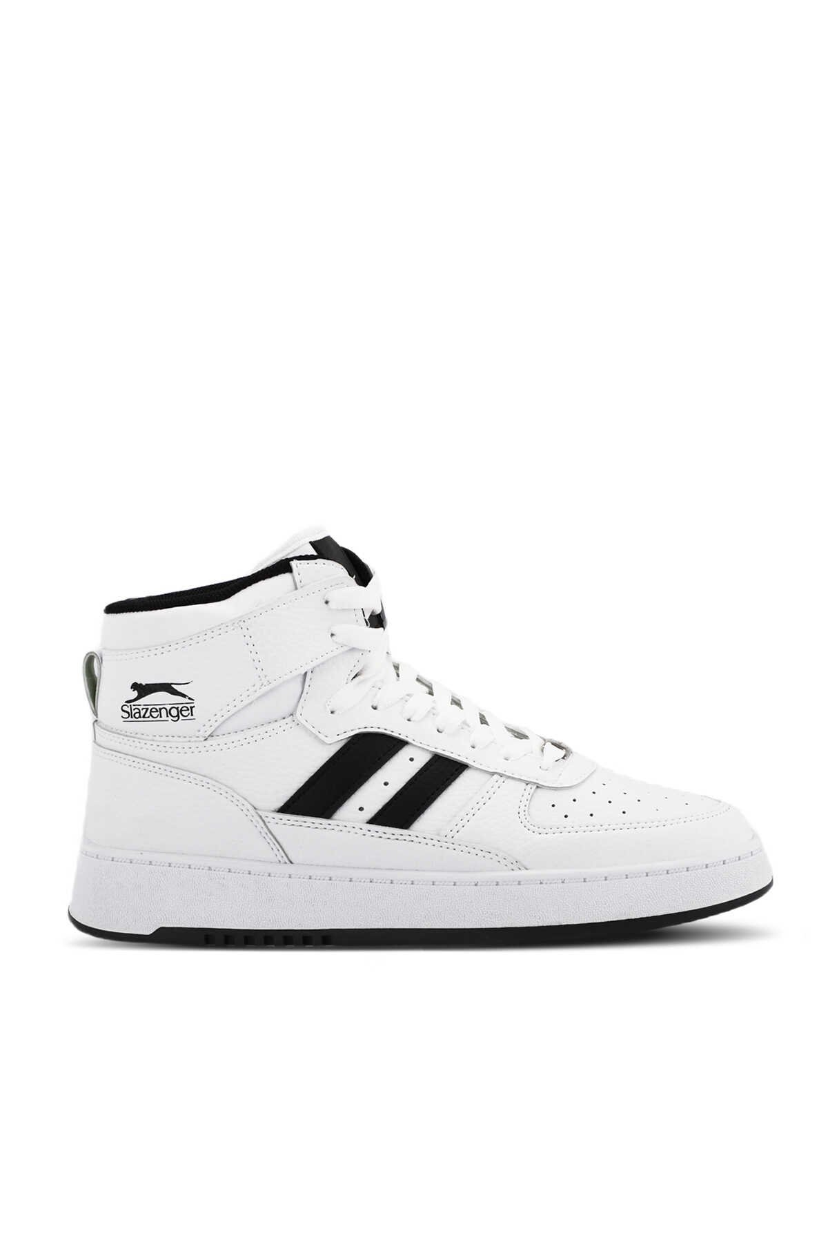 Slazenger - Slazenger DAPHNE HIGH Sneaker Kadın Ayakkabı Beyaz / Siyah