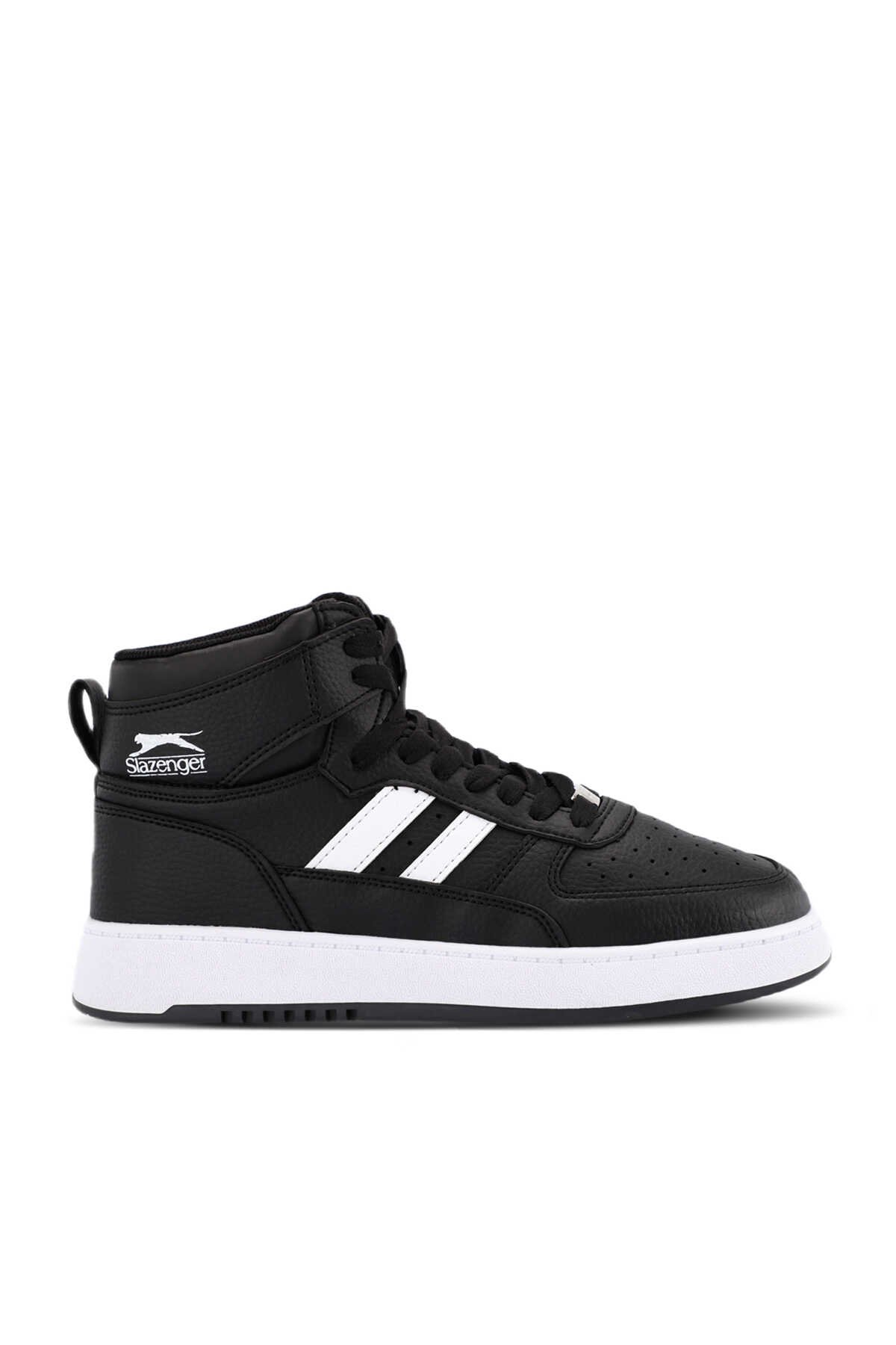 Slazenger - DAPHNE HIGH Sneaker Kadın Ayakkabı Siyah / Beyaz