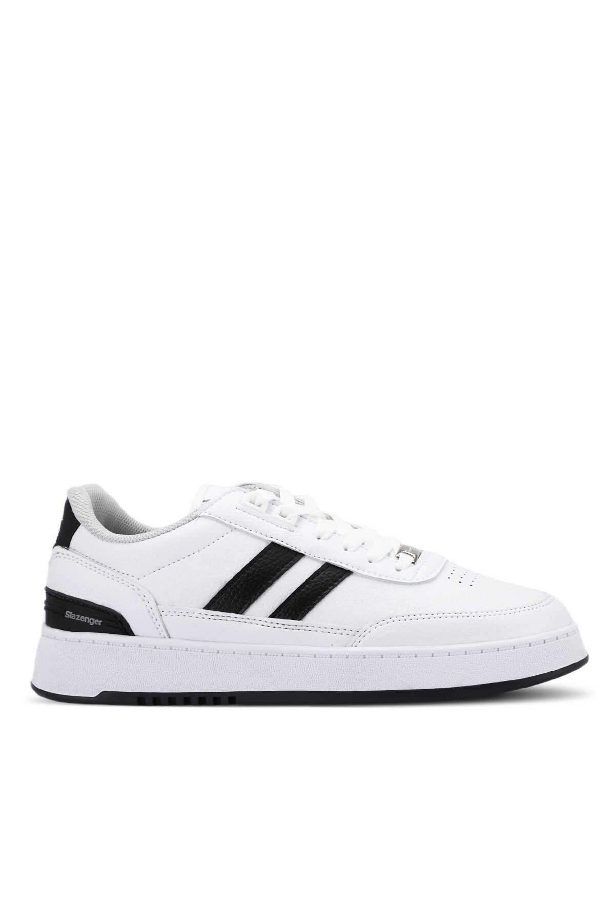 Slazenger - DAPHNE Sneaker Erkek Ayakkabı Beyaz / Siyah
