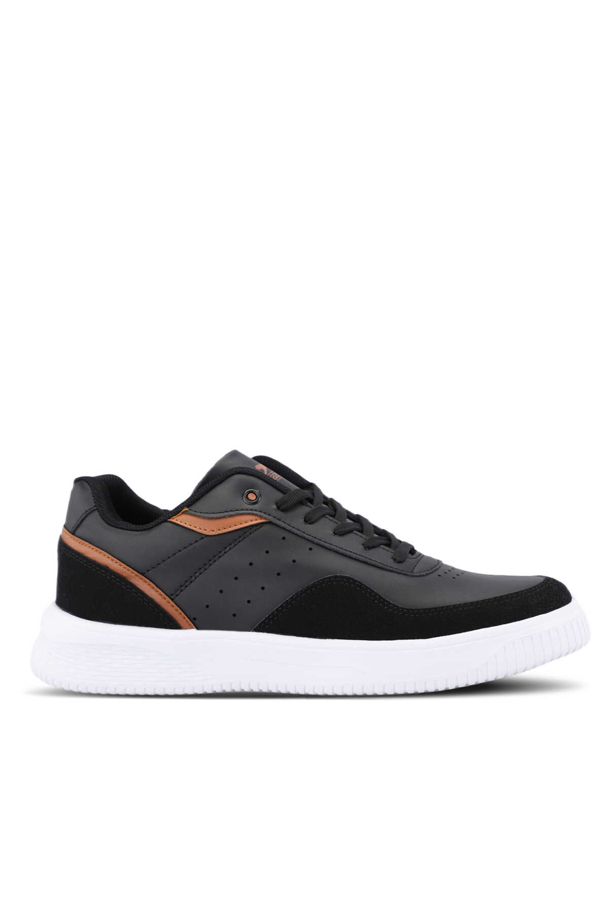 Slazenger - Slazenger DARK I Erkek Siyah / Taba Günlük Spor Ayakkabısı