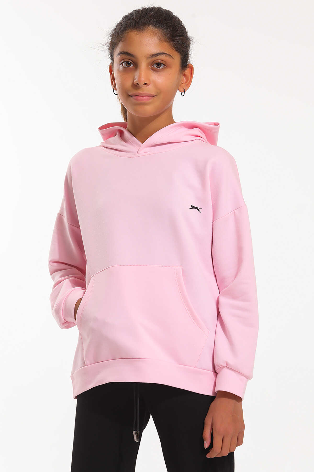 Slazenger - Slazenger DEE Kız Çocuk Sweatshirt Pembe