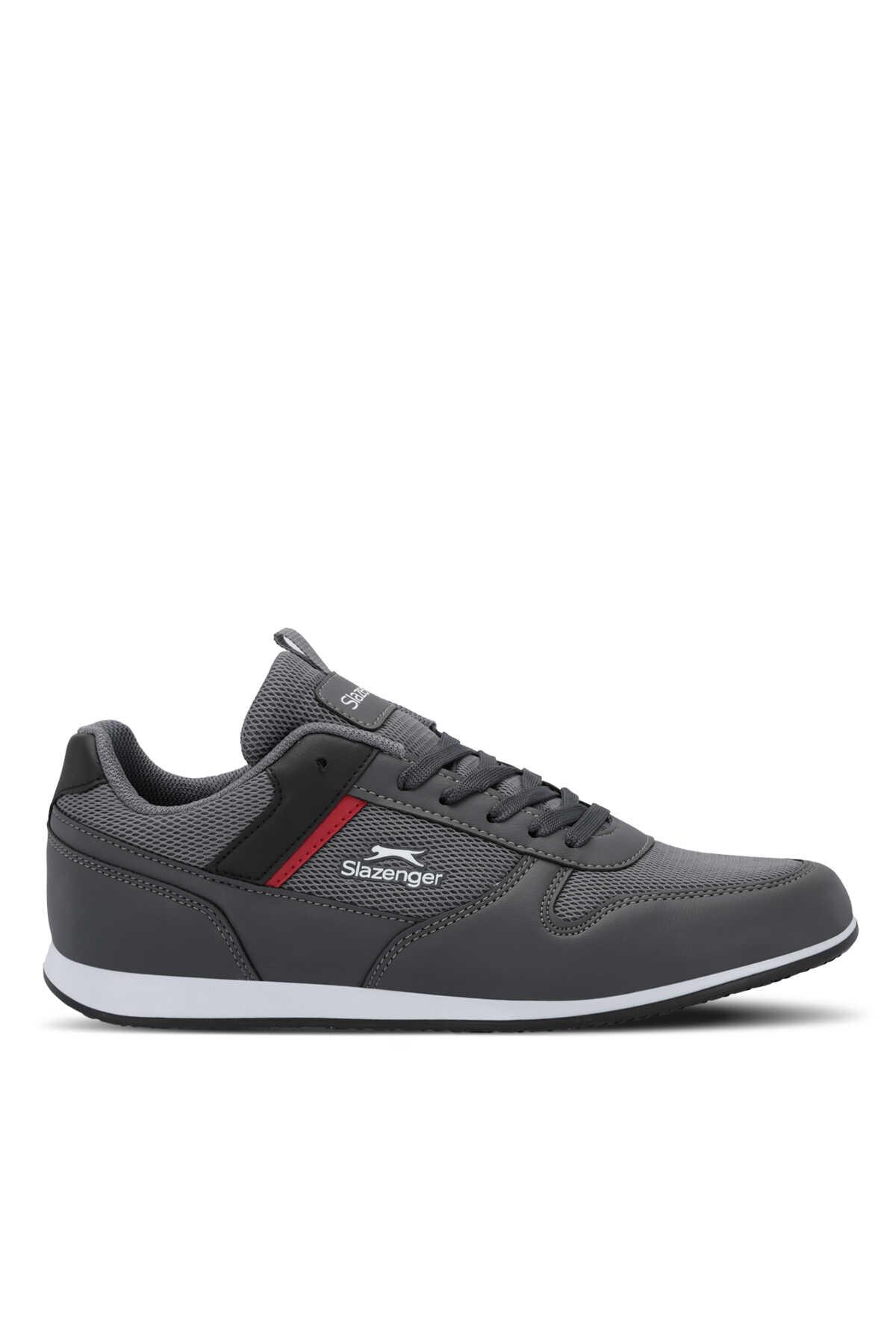 Slazenger - Slazenger DEEP I Erkek Koyu Gri Günlük Spor Ayakkabısı