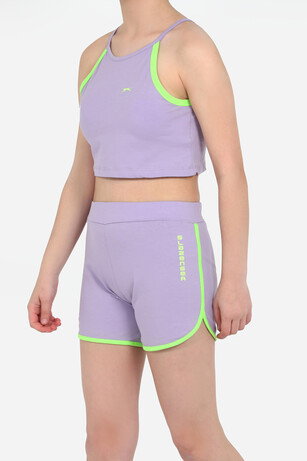 Slazenger DERORIT IN Kız Çocuk  Lila Alt Üst Takım 