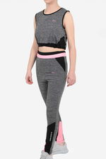 Slazenger - Slazenger DESI IN Kız Çocuk Koyu Gri Tayt Takım Slazenger - Slazenger DESI IN Kız Çocuk Koyu Gri Tayt Takım