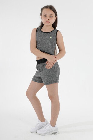 Slazenger DESTA IN Kız Çocuk Koyu Gri Alt Üst Takım