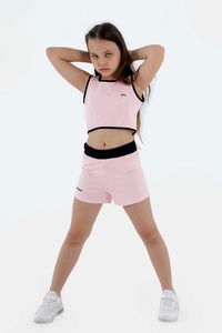 Slazenger - Slazenger DESTA IN Kız Çocuk Pembe Alt Üst Takım